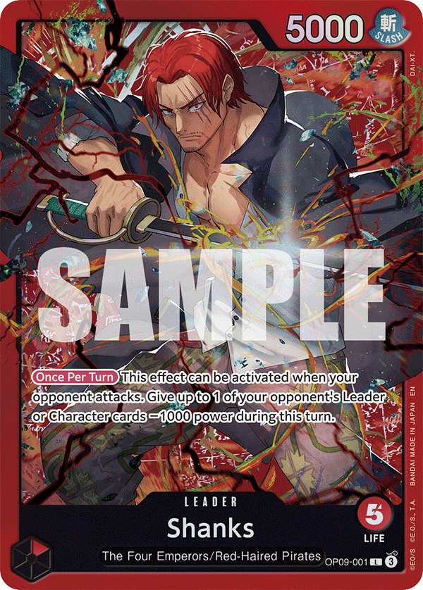 One Piece Card Game: Starter Deck Red Shanks (ST-23)