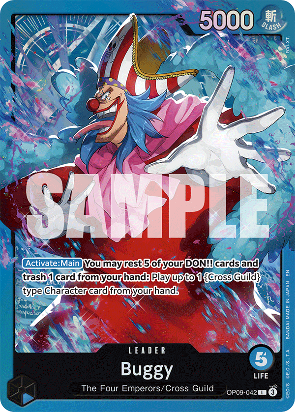 One Piece Card Game: Starter Deck Blue Buggy (ST-25)