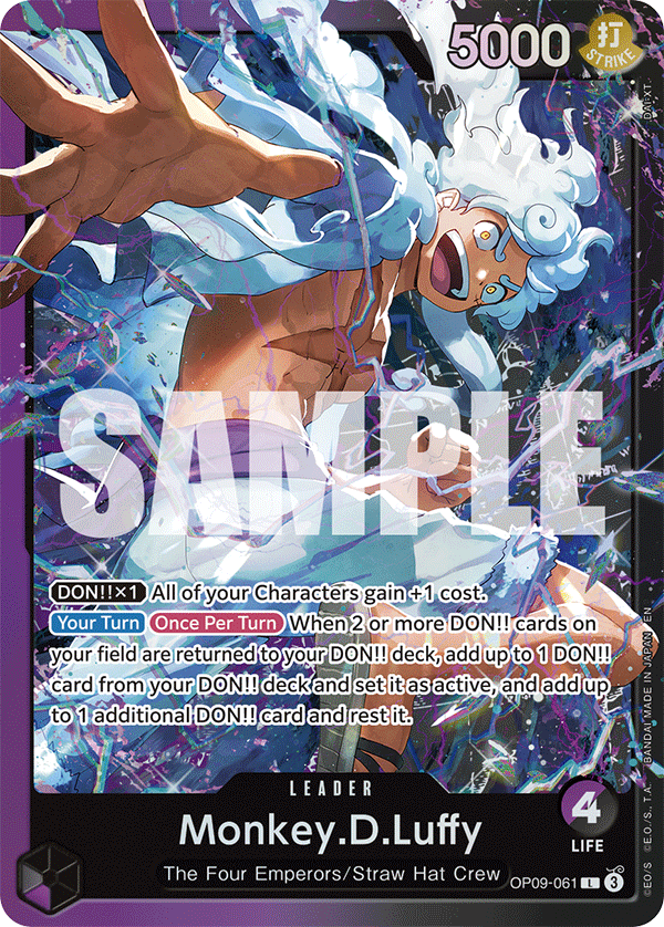 One Piece Card Game: Starter Deck Purple Luffy (ST-26)