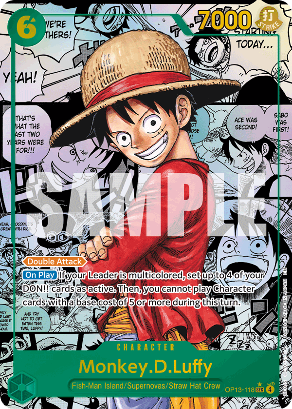 One Piece Card Game OP-13 Carrying On His Will Booster Box