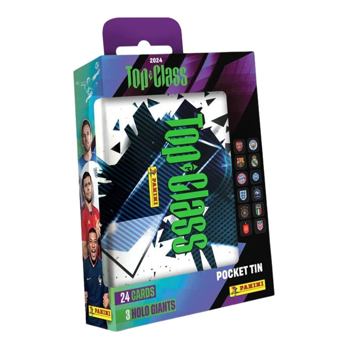 2024 Panini FIFA Top Class Soccer Collectors Tin (Assorted)