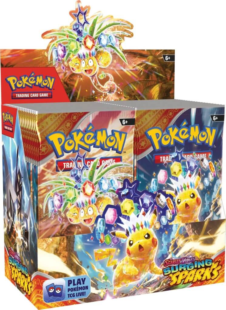 [PREORDER] Pokémon TCG: Scarlet & Violet—Surging Sparks Booster Box