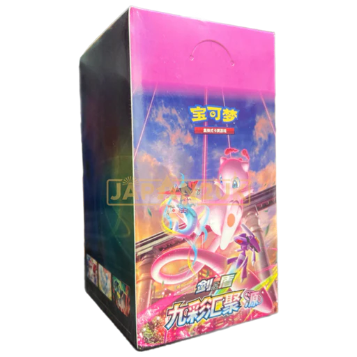 Pokémon TCG: Nine Colors Gathering – Mew Booster Box – Slim Version (Simplified Chinese)