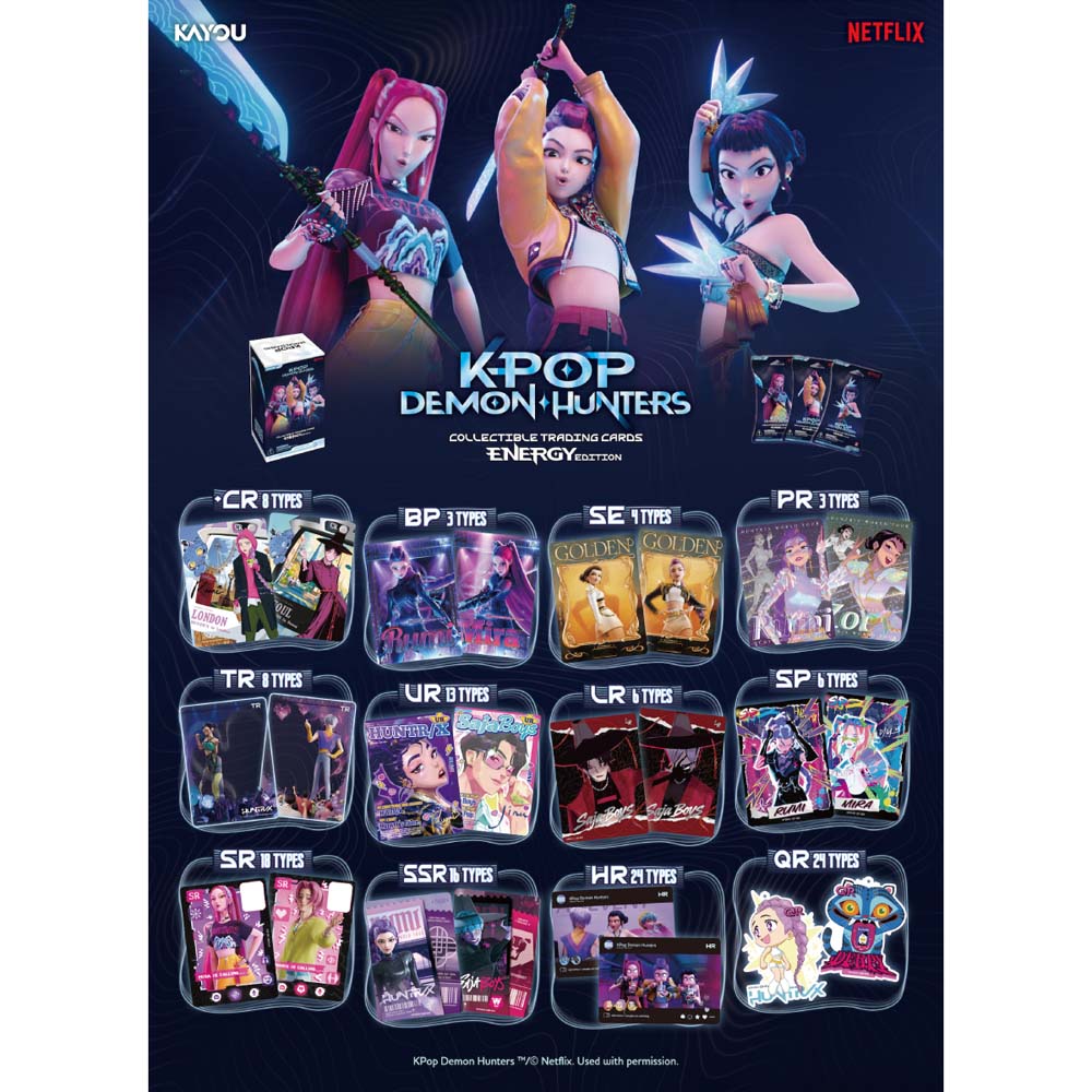2026 Kayou K-POP Demon Hunters Energy Edition Blister Pack
