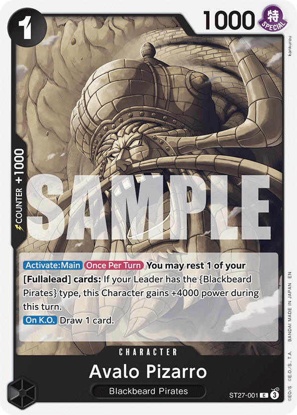 One Piece Card Game: Starter Deck Black Marshall.D.Teach (ST-27)