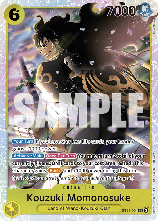 One Piece Card Game: Starter Deck Yellow Yamato (ST-28)