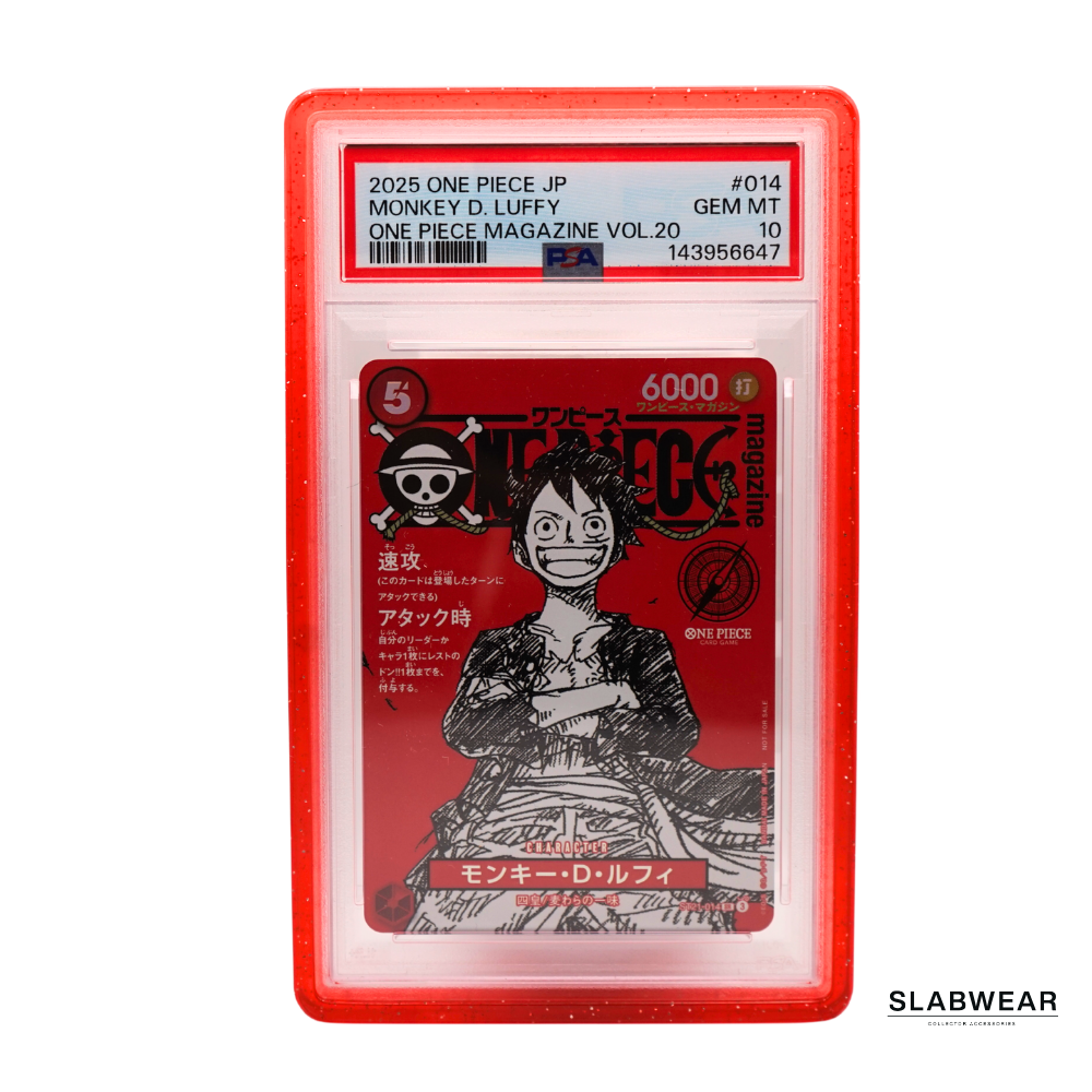 Slabwear Graded Bumper (PSA Size) - Heatwave