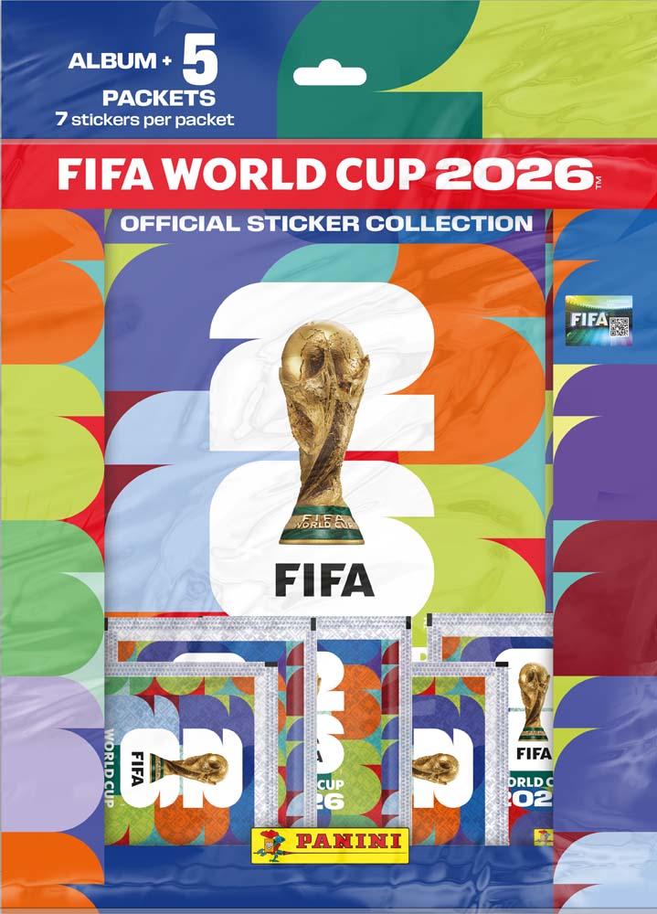 2026 Panini FIFA World Cup Soccer Sticker Collection Starter Pack