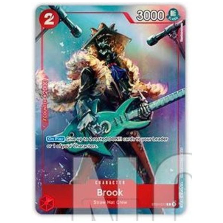 One Piece Card Game - ST01-011 Brook (Bandai Fest Collection Alternate Art Promo)