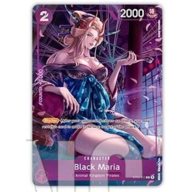 One Piece Card Game - ST04-011 Black Maria (Bandai Fest Collection Alternate Art Promo)