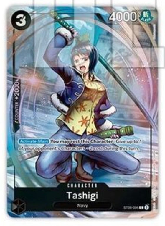 One Piece Card Game - ST06-006 Tashigi (Bandai Fest Collection Alternate Art Promo)