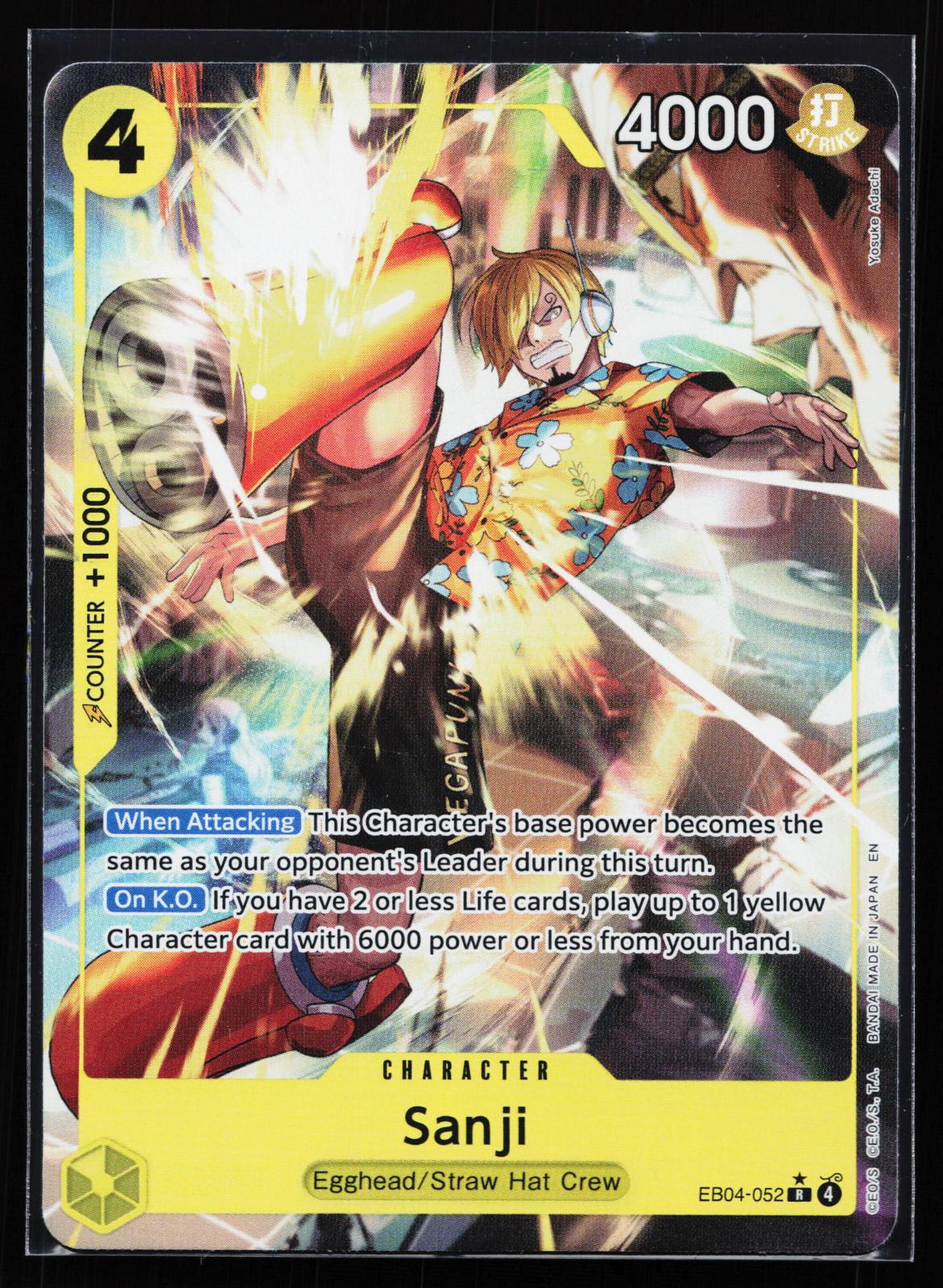Adventure on Kami's Island EB04-052 Sanji (Alternate Art) Rare