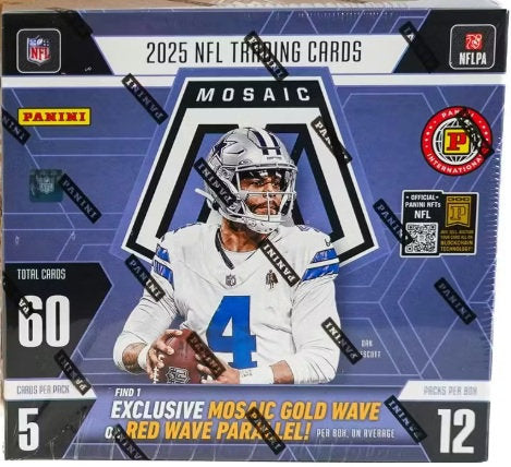 2025 Panini NFL Mosaic Football International Hobby Box