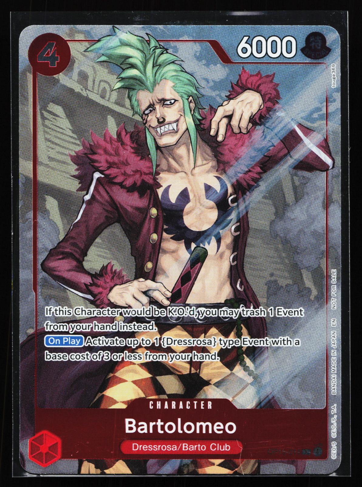Adventure on Kami's Island OP15-014 Bartolomeo (Dash Pack) Rare