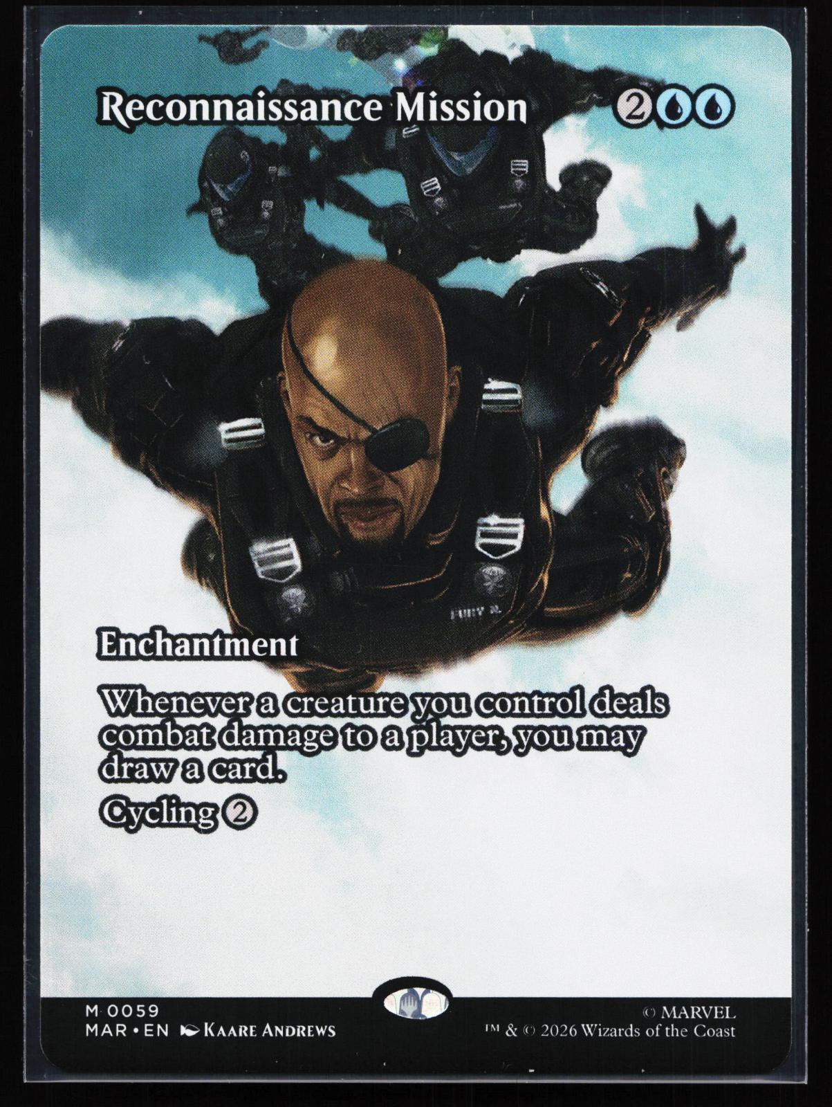 Marvel Universe Eternal-Legal 59 Reconnaissance Mission (Borderless) Mythic