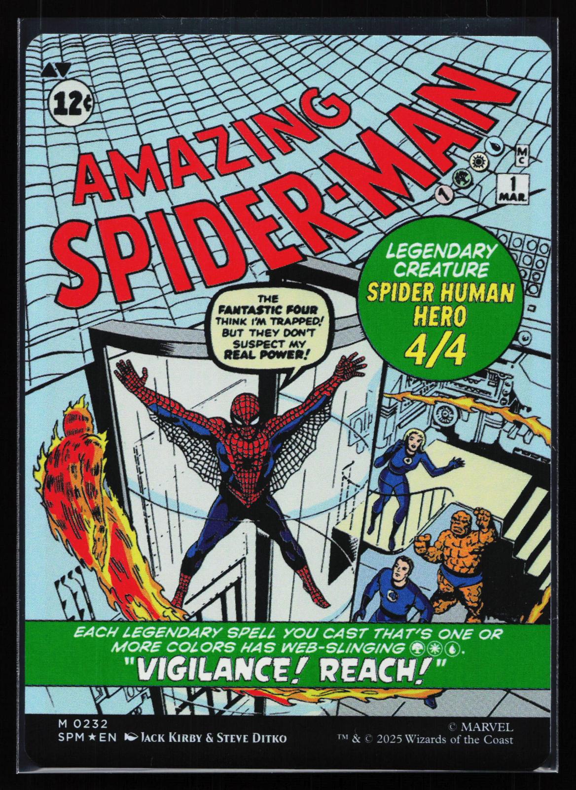 Marvel's Spider-Man 232 Peter Parker (0232) (Borderless) Mythic