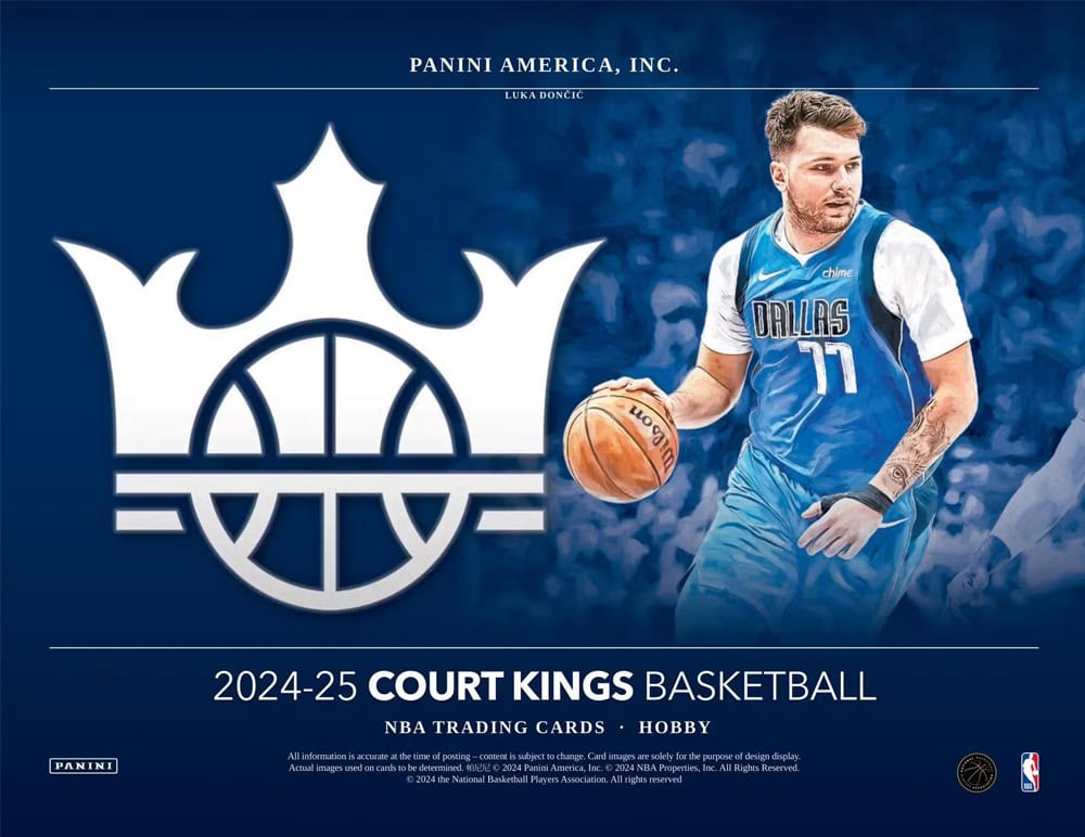 2024-25 Panini NBA Court Kings Basketball Hobby Box