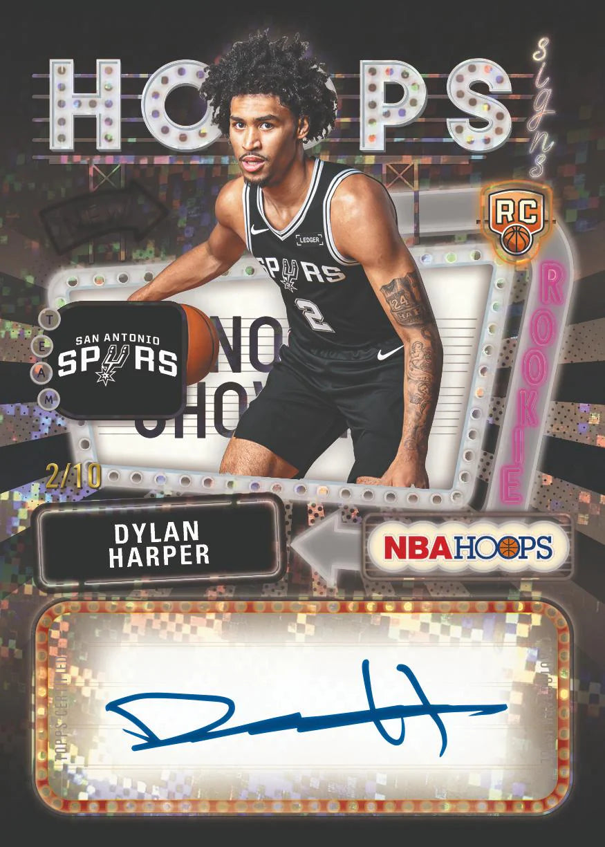 2025-26 Topps NBA Hoops Basketball Hanger Box