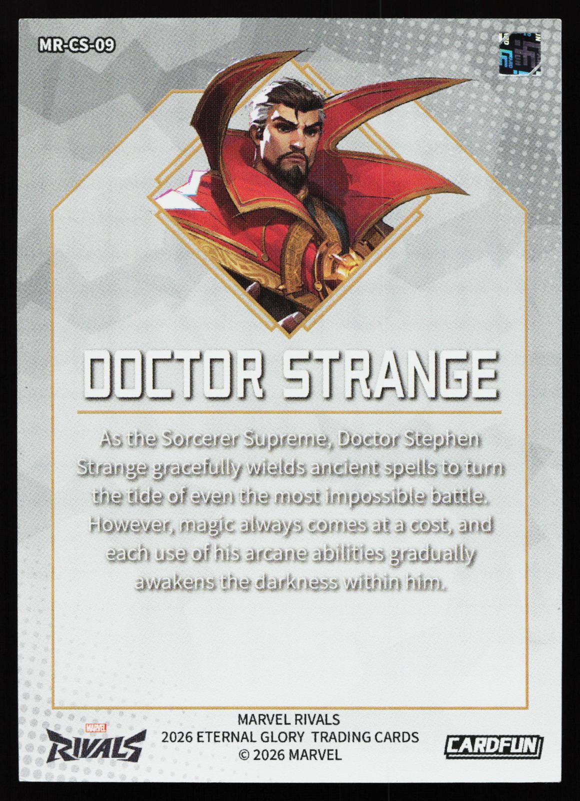 Cardfun Marvel Rivals - MR-CS-09 Doctor Strange back