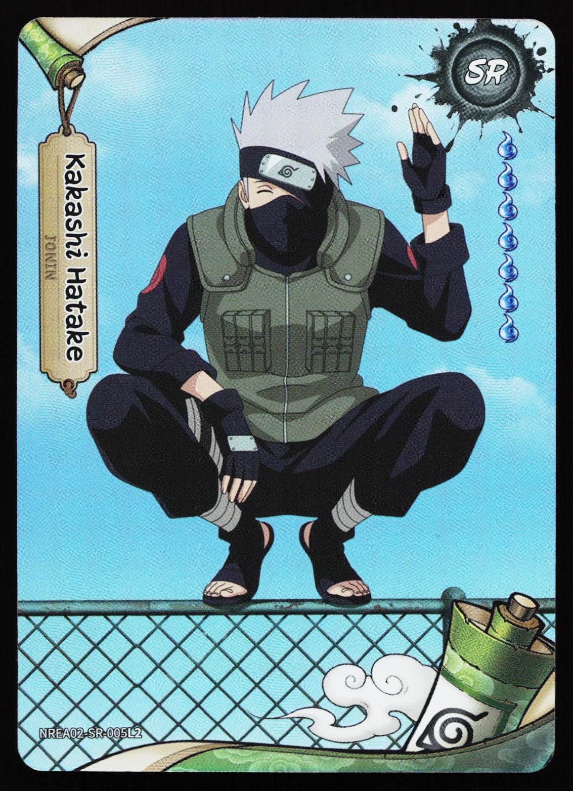 Naruto Kayou Earth Scrolls Series 2 Kakashi Hatake NREA02-SR-005L2 Super Rare
