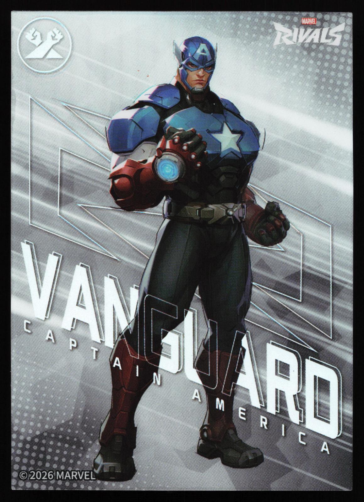 Cardfun Marvel Rivals - MR-CS-02 Captain America front