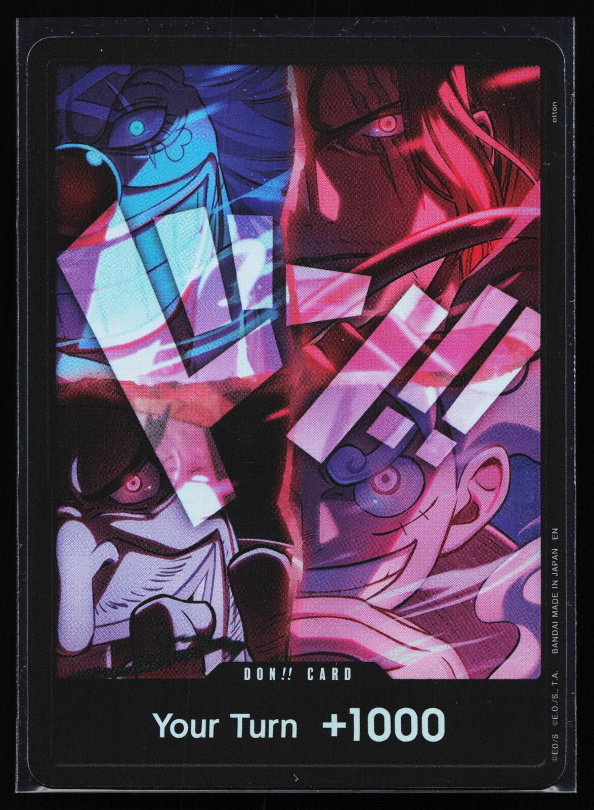 One Piece Promotion Cards DON!! Card (English Version 2nd Anniversary Set) DON!!