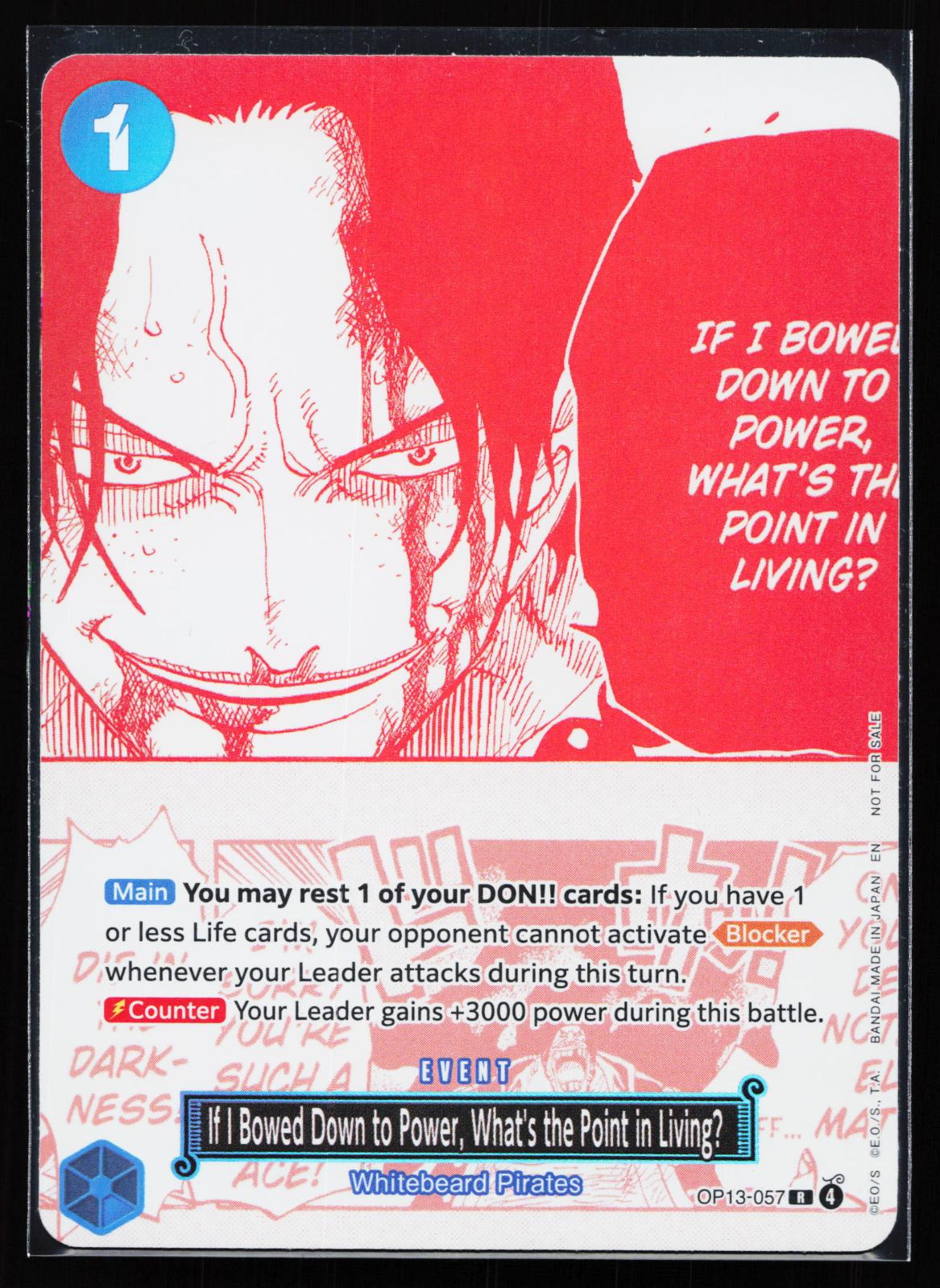 One Piece Promotion Cards OP13-057 