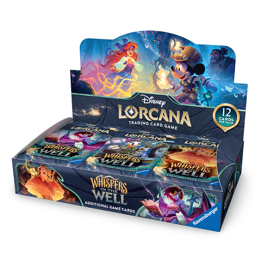 Disney Lorcana Whsipers In The Well Booster Box