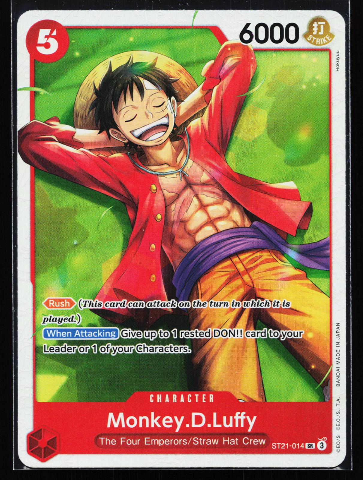 Starter Deck EX: Gear 5 ST21-014 Monkey.D.Luffy (014) Super Rare