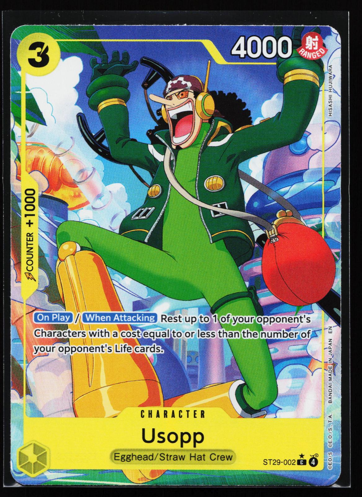 Starter Deck 29: Egghead ST29-002 Usopp (Full Art) Common