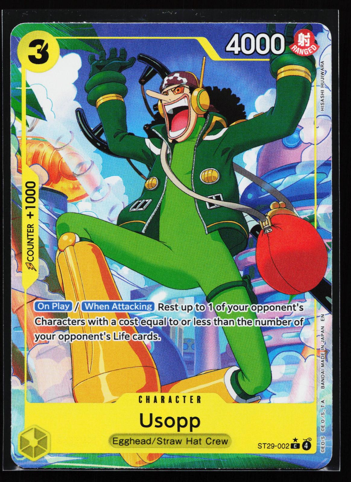 Starter Deck 29: Egghead ST29-002 Usopp (Full Art) Common