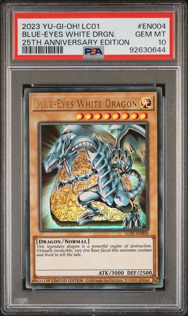 Yu-Gi-Oh! - Blue Eyes White Dragon (Legendary Collection) - PSA 10 (GEM MINT)