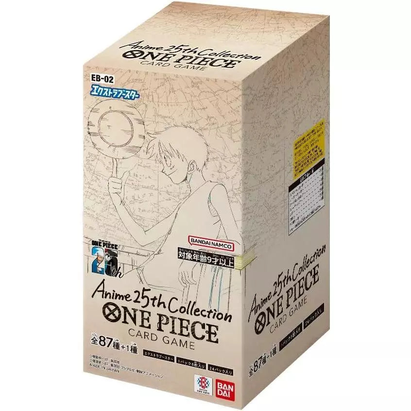 [PREORDER] One Piece Card Game Extra Booster - Anime 25th Collection EB-02 Booster Box (Japanese)