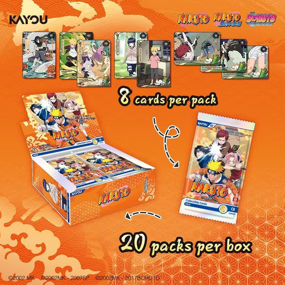 2025/2026 Kayou Naruto Collection Series 1 & Series 2 & Ninja Age - Collection Bundle
