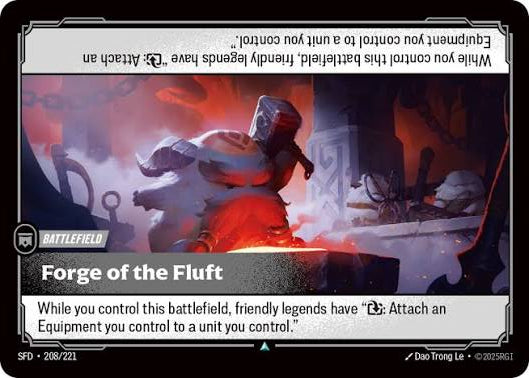 Riftbound Spiritforged - 208/221 Forge of the Fluft Uncommon