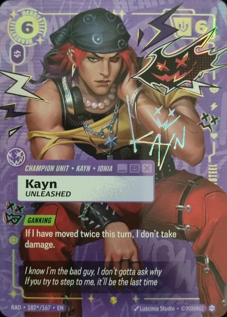 Radiance - 182*/167 Kayn, Unleashed (Heartsteel Signature) Showcase