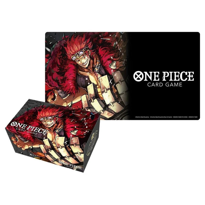 One piece Card Game - Playmat and Storage Box Set - Eustass Captain Kid