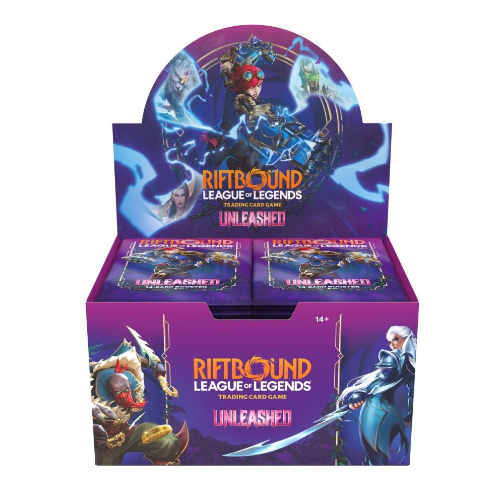 Riftbound: League of Legends TCG Unleashed Case (6x Booster Boxes)