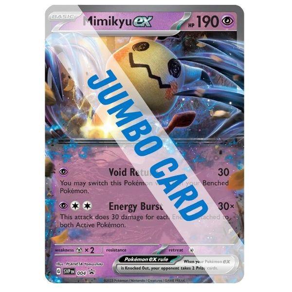 JUMBO CARD Mimikyu Ex