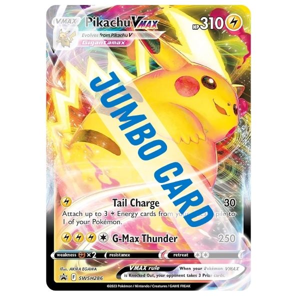 JUMBO CARD - Pikachu VMAX