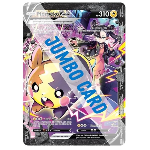 JUMBO CARD - Morpeko V-UNION