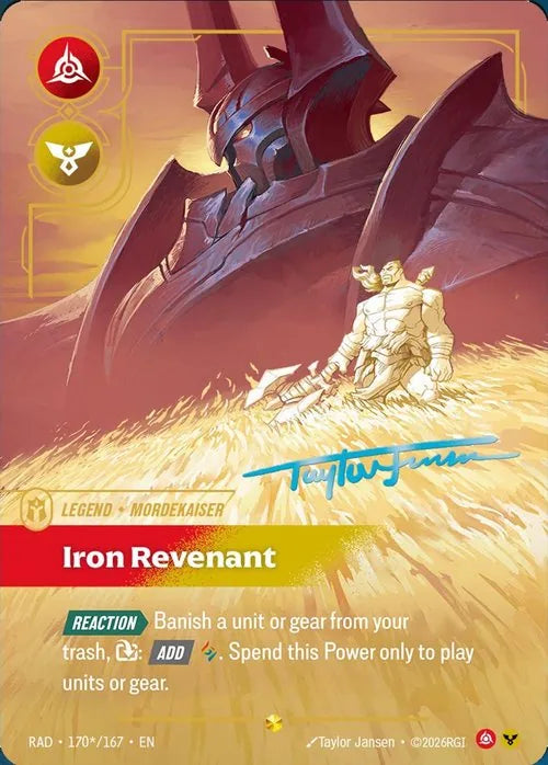 Radiance - 170*/167 Mordekaiser, Iron Revenant (Signature) Showcase