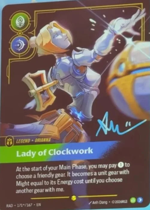 Radiance - 171*/167 Orianna, Lady of Clockwork (Signature) Showcase