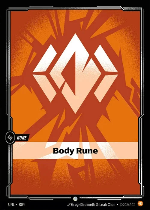 Riftbound - Unleashed - R04 Body Rune Common