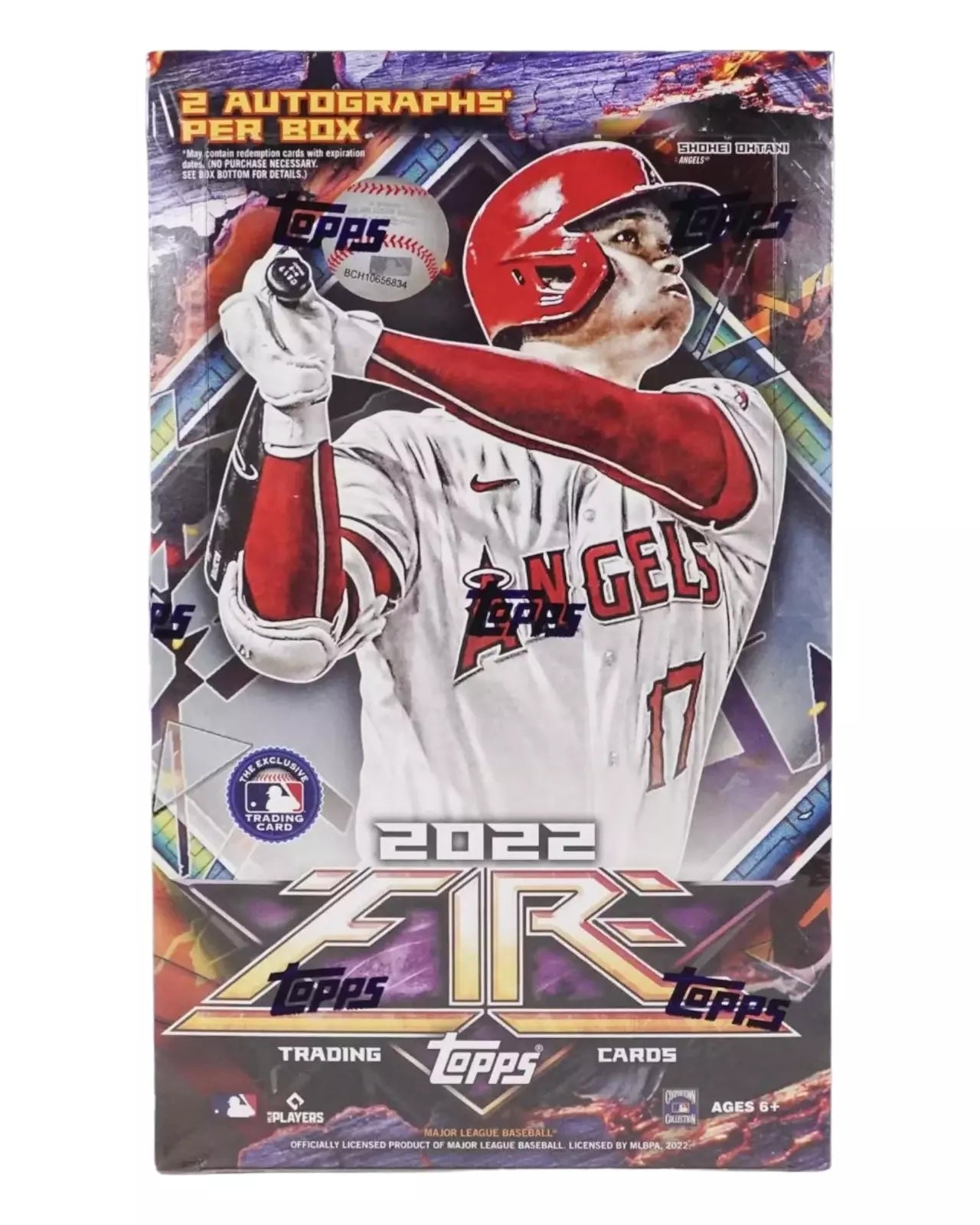 2022 Topps MLB Fire Baseball Hobby Box