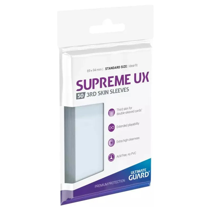 Ultimate Guard - Supreme UX (standard size) - 3rd Skin Sleeves (50pc)